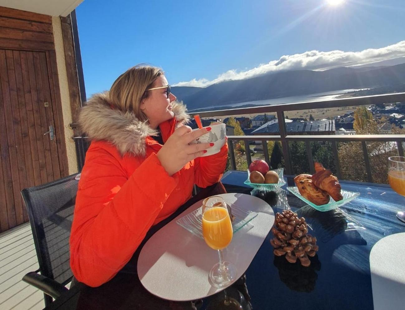 Appartement, Vue Lac Panoramique Avec Terrasse, Parking, Aux Angles Exterior foto
