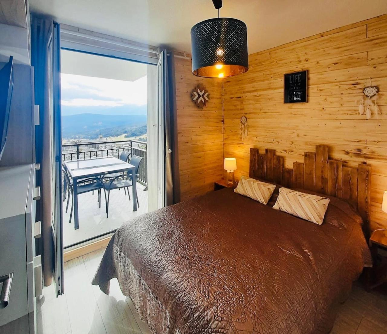 Appartement, Vue Lac Panoramique Avec Terrasse, Parking, Aux Angles Exterior foto